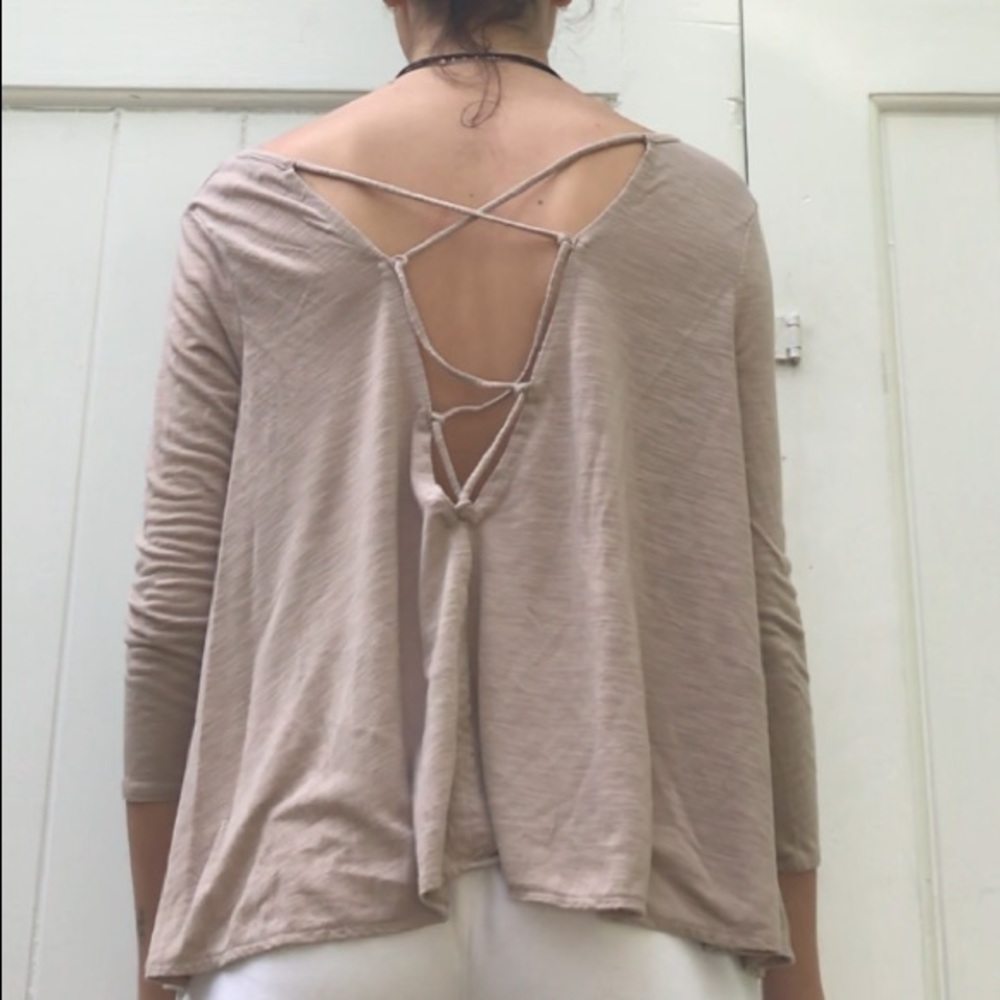 cross back shirt - Picture 2 of 2